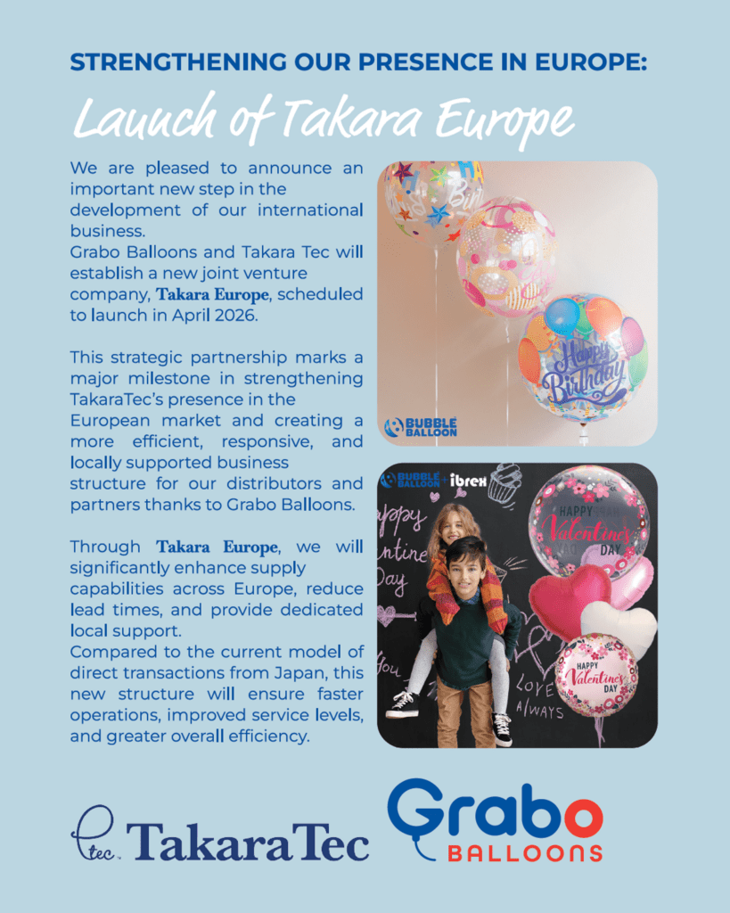 【STRENGTHENING OUR EUROPEAN DISTRIBUTION & SERVICES】