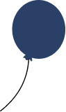 blue balloon